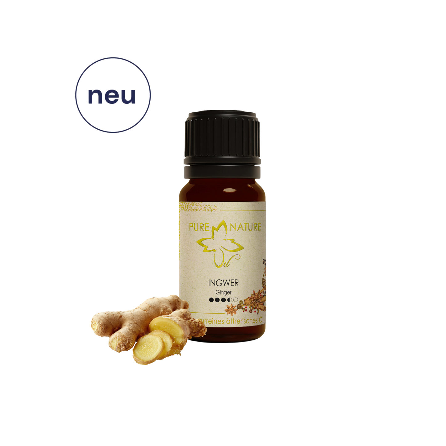 Pure Nature Oil Ätherisches Öl Ingwer
