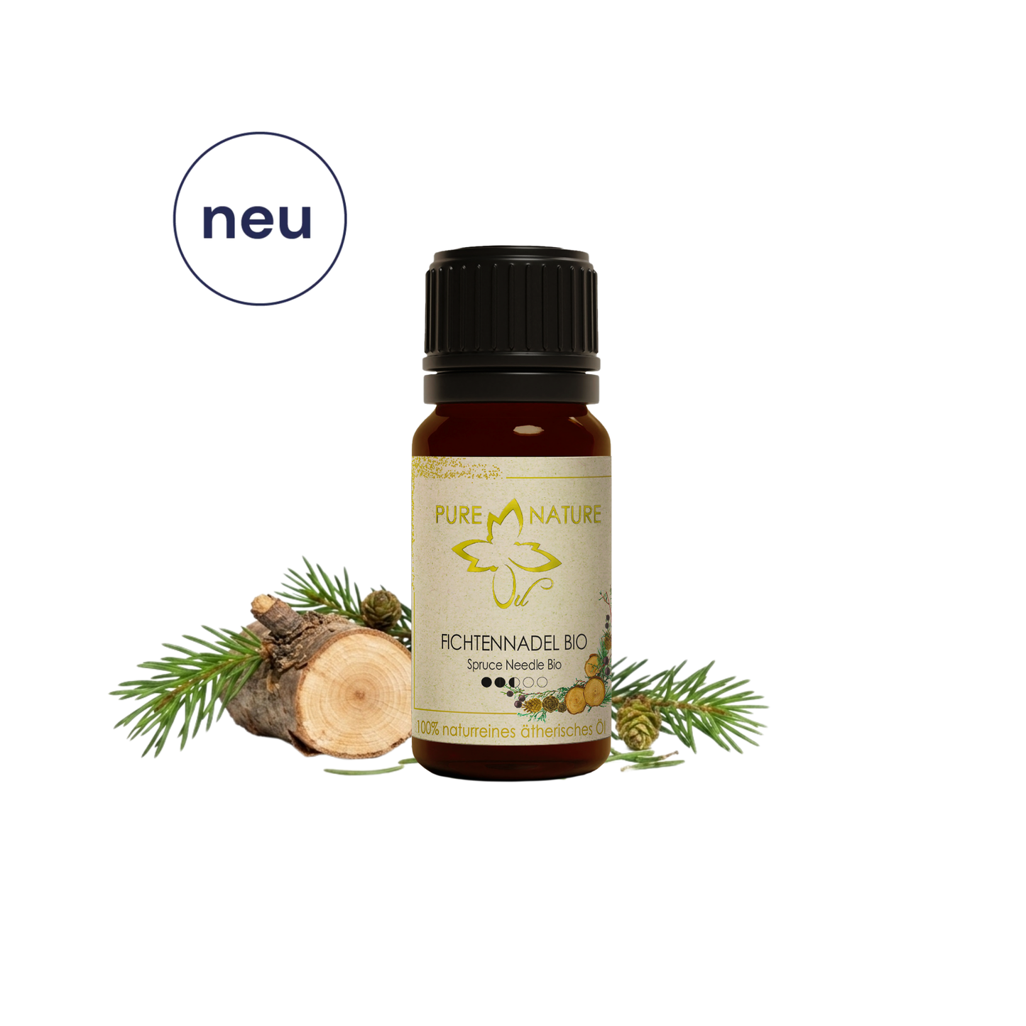 Pure Nature Oil Ätherisches Öl Fichtennadel BIO