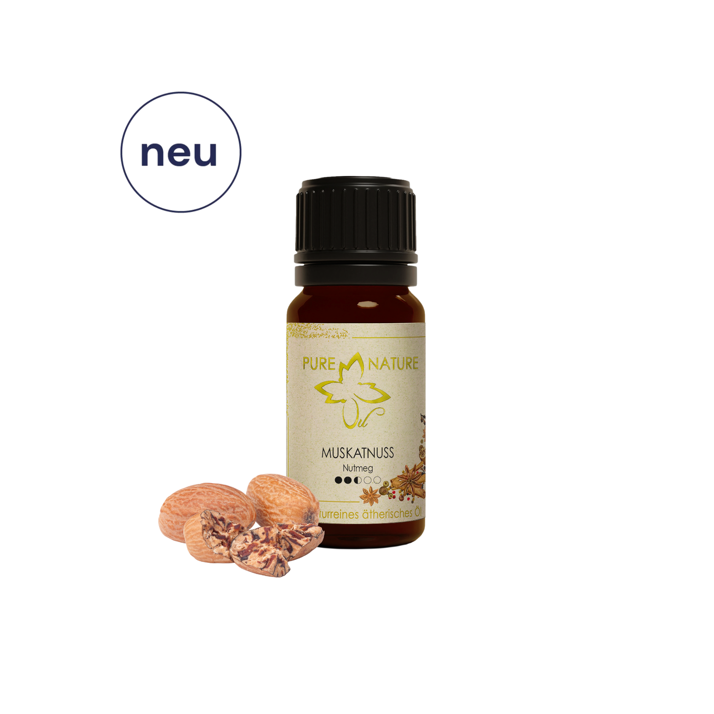 Pure Nature Oil Ätherisches Öl Muskatnuss