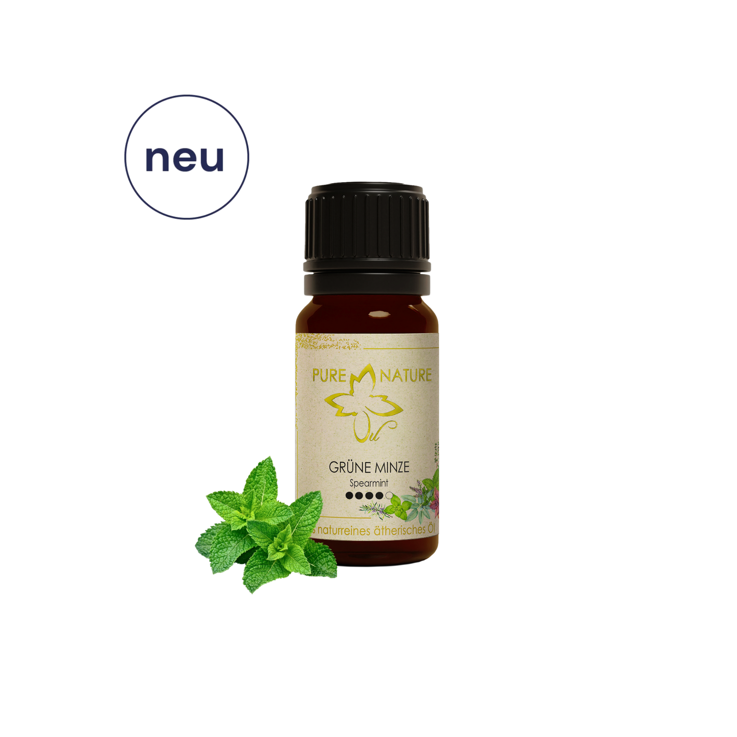 Pure Nature Oil Ätherisches Öl Grüne Minze