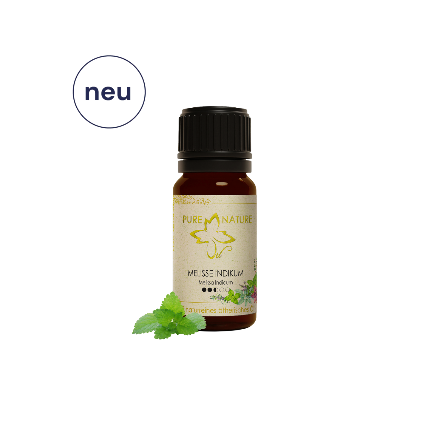 Pure Nature Oil Ätherisches Öl Melisse indikum