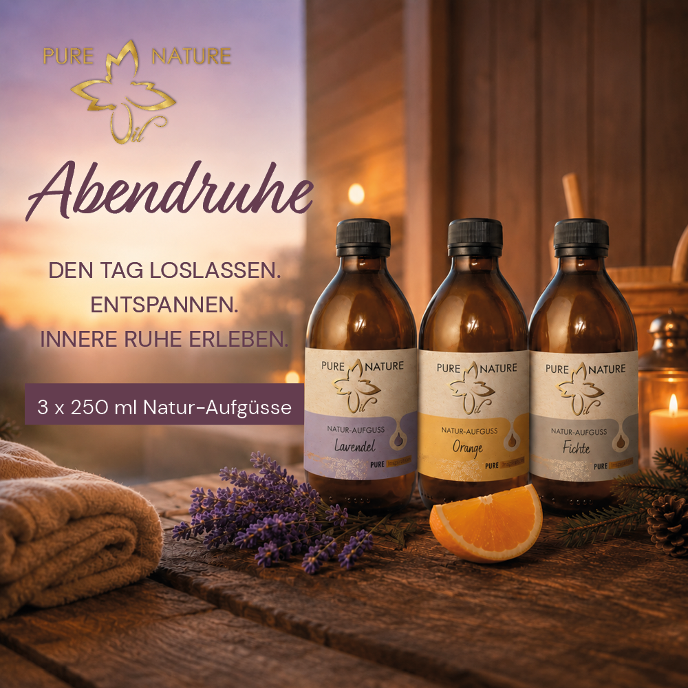 Pure Nature Oil Natur-Aufguss Bundle "Abendruhe"