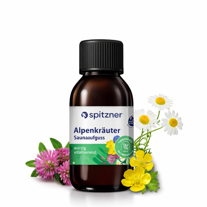 Saunaaufguss Alpenkräuter