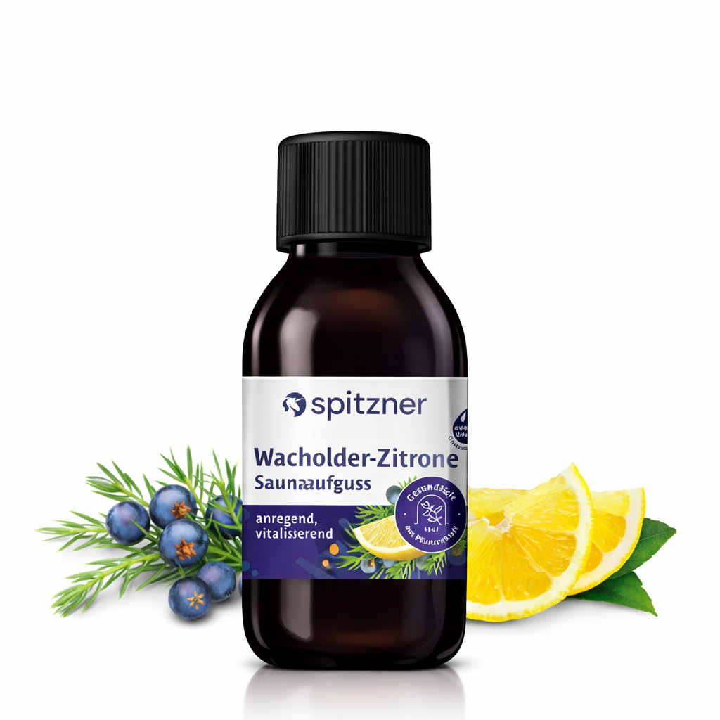 Saunaaufguss Wacholder-Zitrone