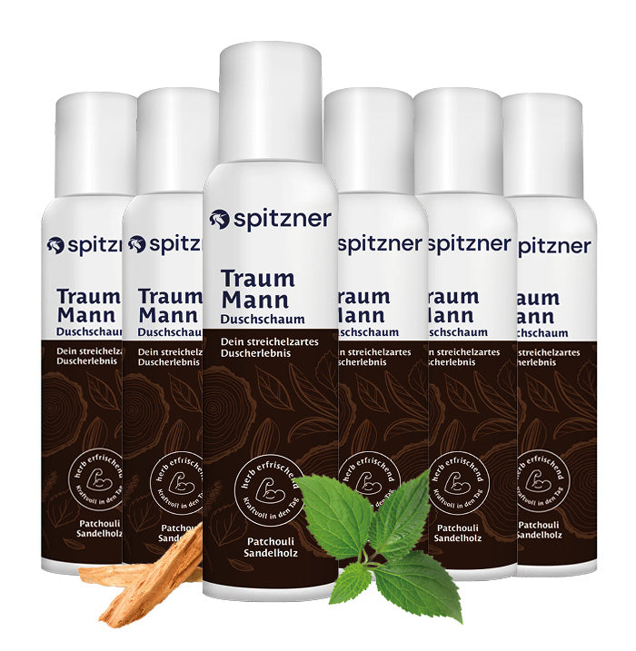 Bundle 6x150 ml Duschschaum TraumMann