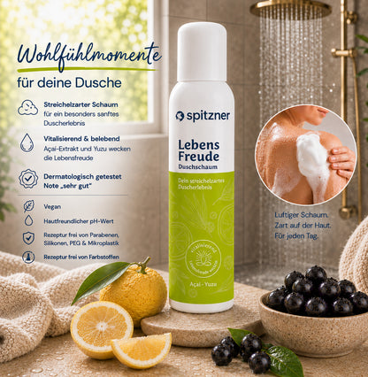 Bundle Duschschaum & Hautpflegeschaum LebensFreude