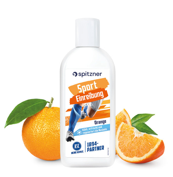 KSC Sport-Einreibung Orange