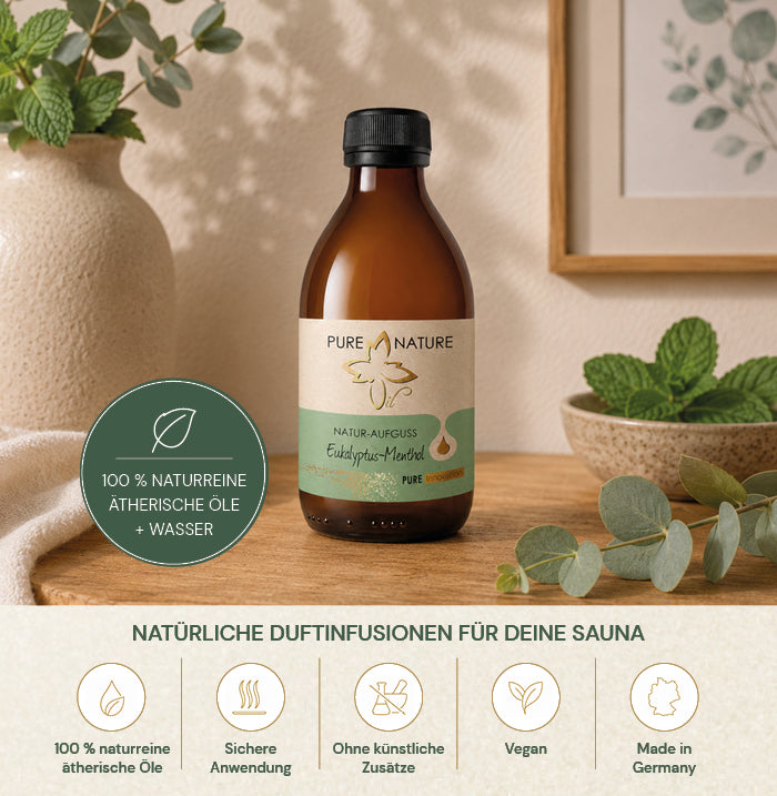 Pure Nature Oil Natur-Aufguss Eukalyptus-Menthol