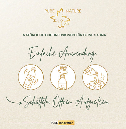 Pure Nature Oil Natur-Aufguss Bundle "Waldauszeit"