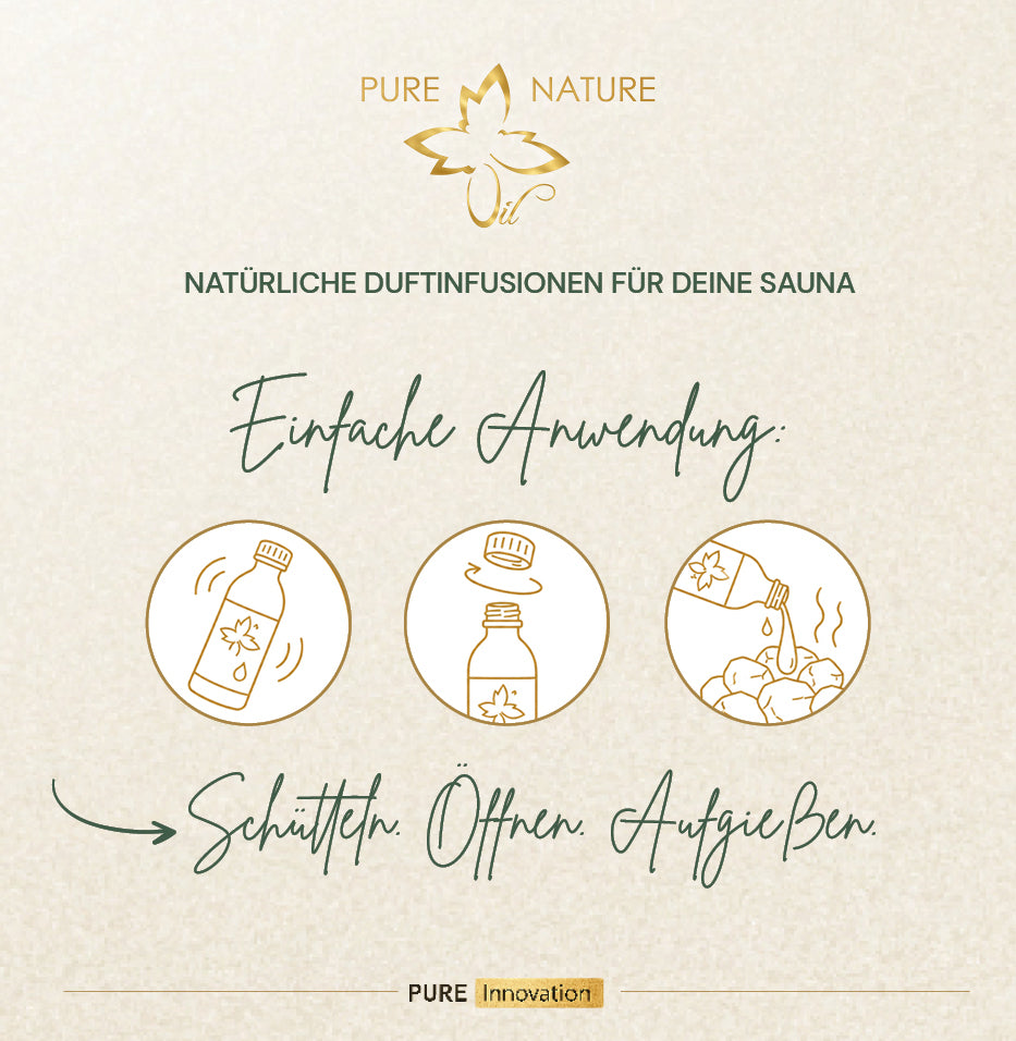 Pure Nature Oil Naturaufguss Pfefferminze