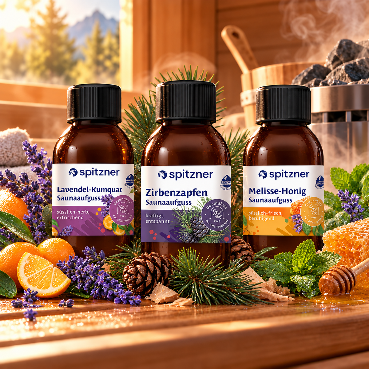 Sauna Bundle „Holzig & Sanft"