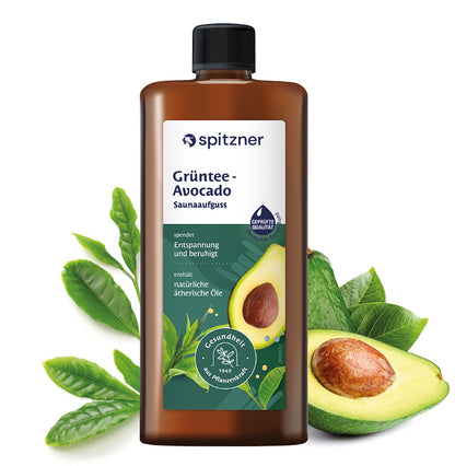 Saunaaufguss Grüntee-Avocado
