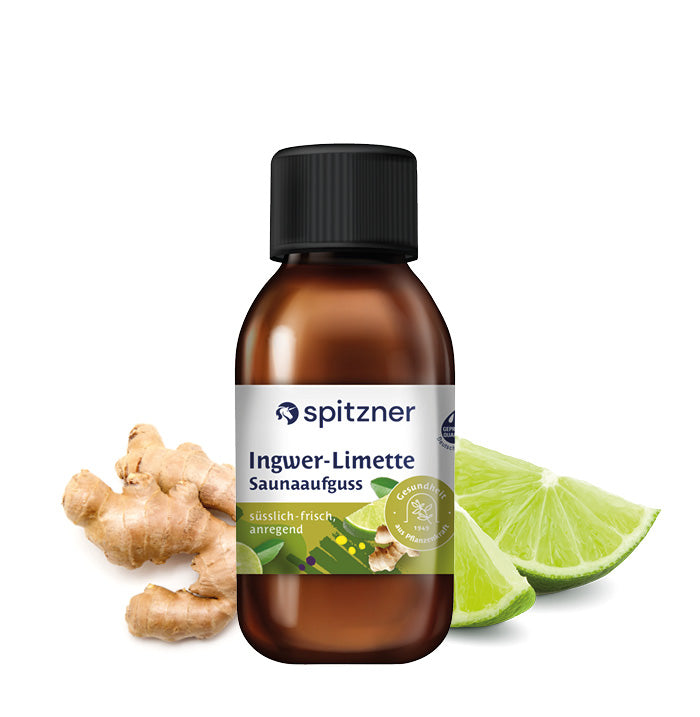 Saunaaufguss Ingwer-Limette