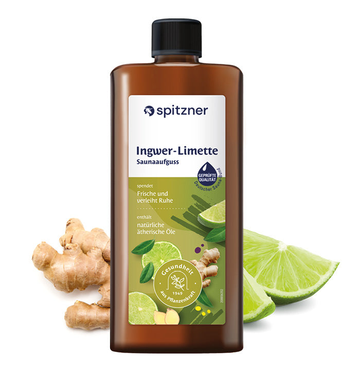 Saunaaufguss Ingwer-Limette