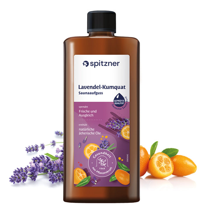Saunaaufguss Lavendel-Kumquat