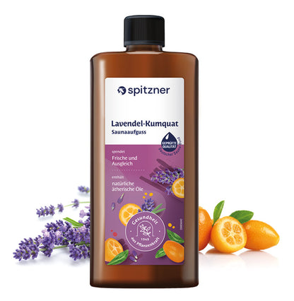 Saunaaufguss Lavendel-Kumquat