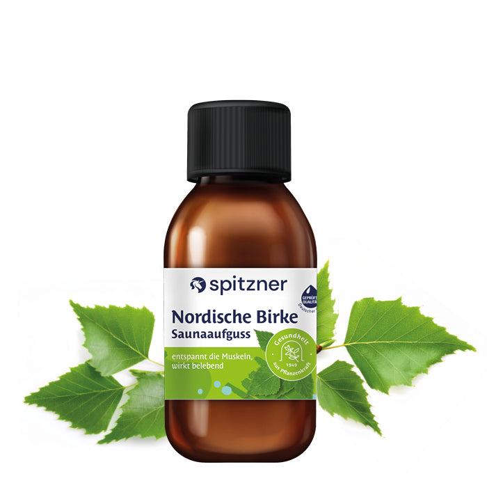 Saunabürste Aus Birke – 27 Cm, Mit Naturborsten & Nylon – Traditionelles Finnisches Saunazubehör