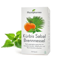 Phytopharma Kürbis Sabal Brennnessel Kapseln