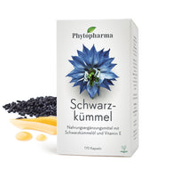 Phytopharma Schwarzkümmelöl Kapseln mit Vitamin E
