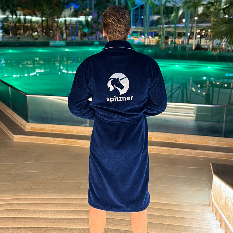 Spitzner Bademantel mit Schalkragen in limitierter Auflage