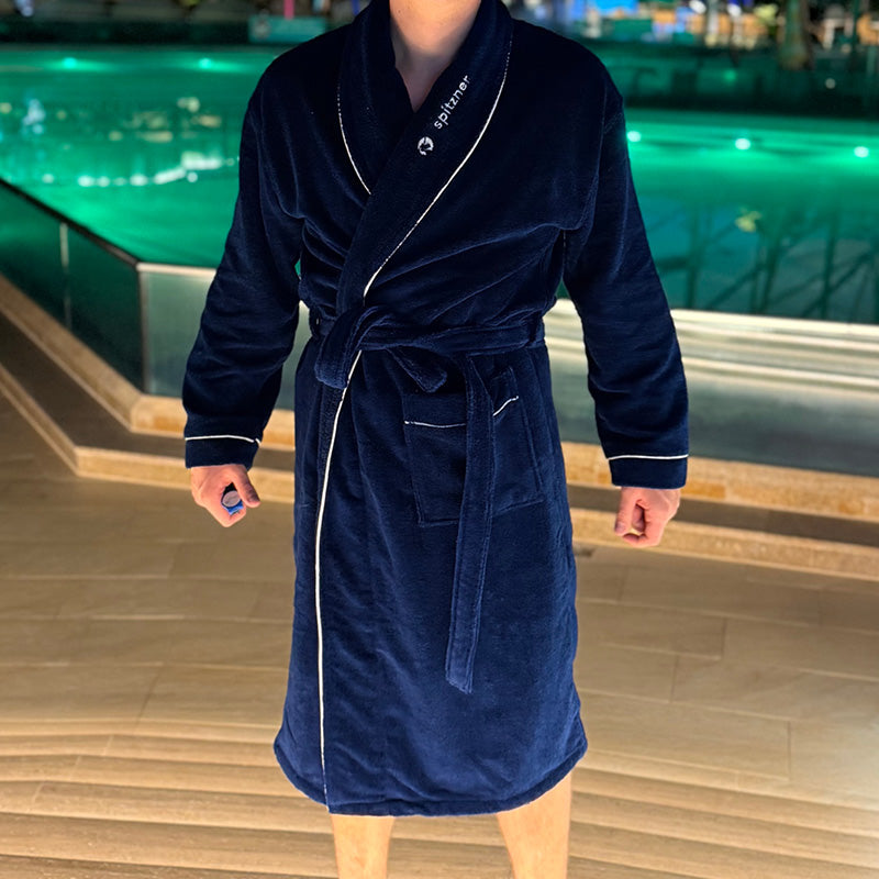 Spitzner Bademantel mit Schalkragen in limitierter Auflage