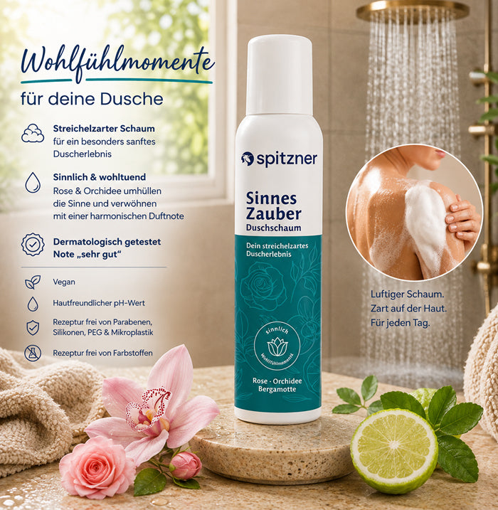 Das grosse Duschschaum Entdecker-Set 8 x 150 ml