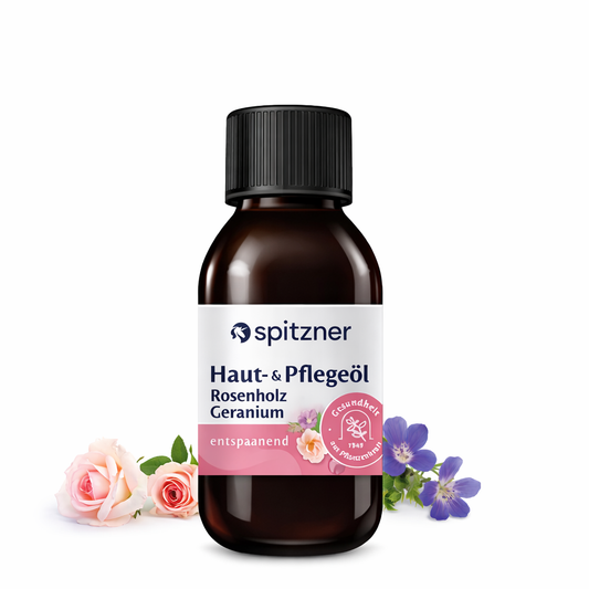 Haut- und Pflegeöl Rosenholz-Geranium