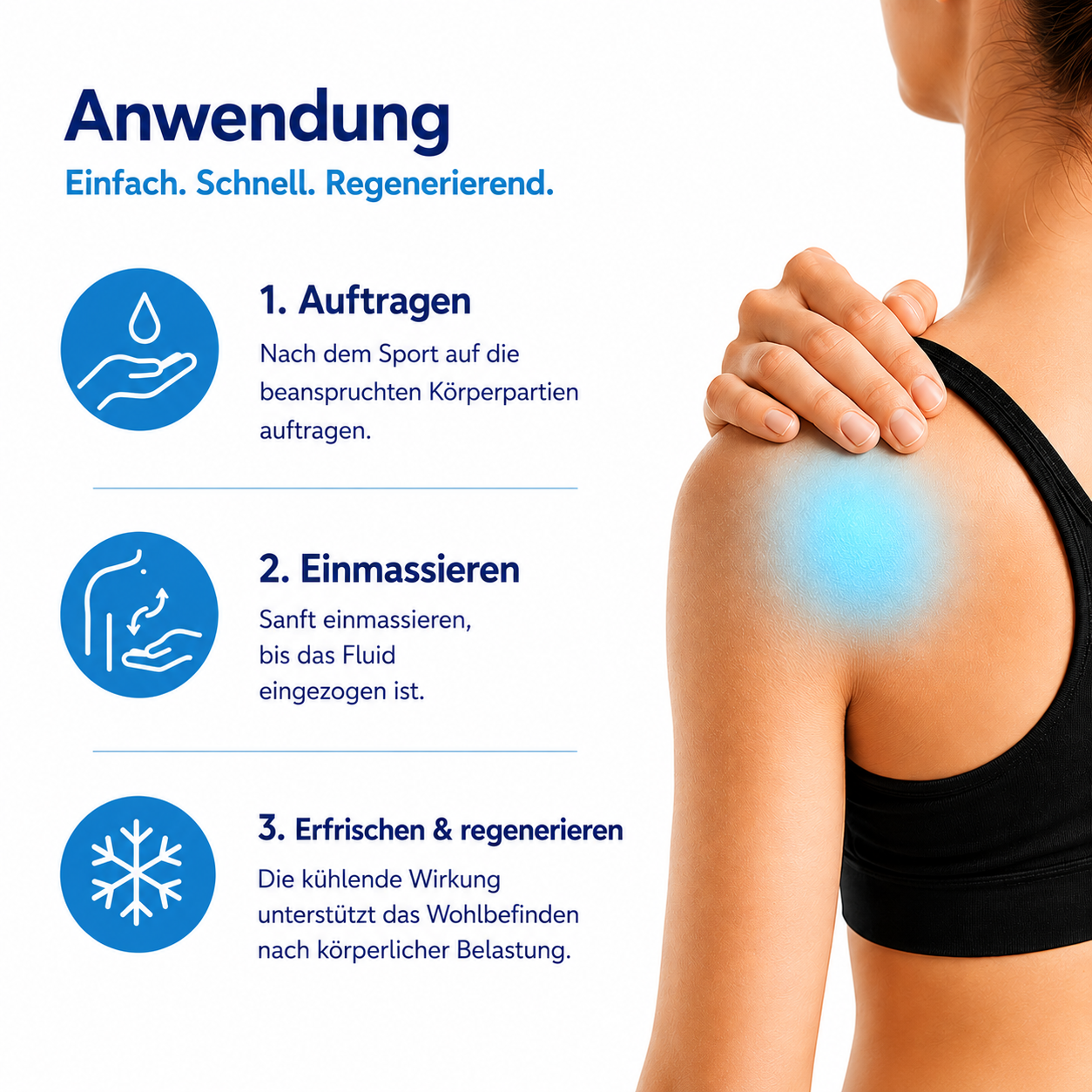Sport Fluid kühlend