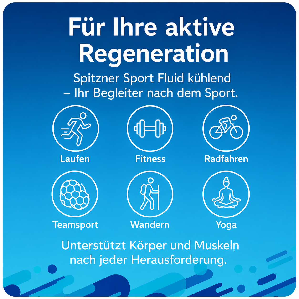 Sport Fluid kühlend