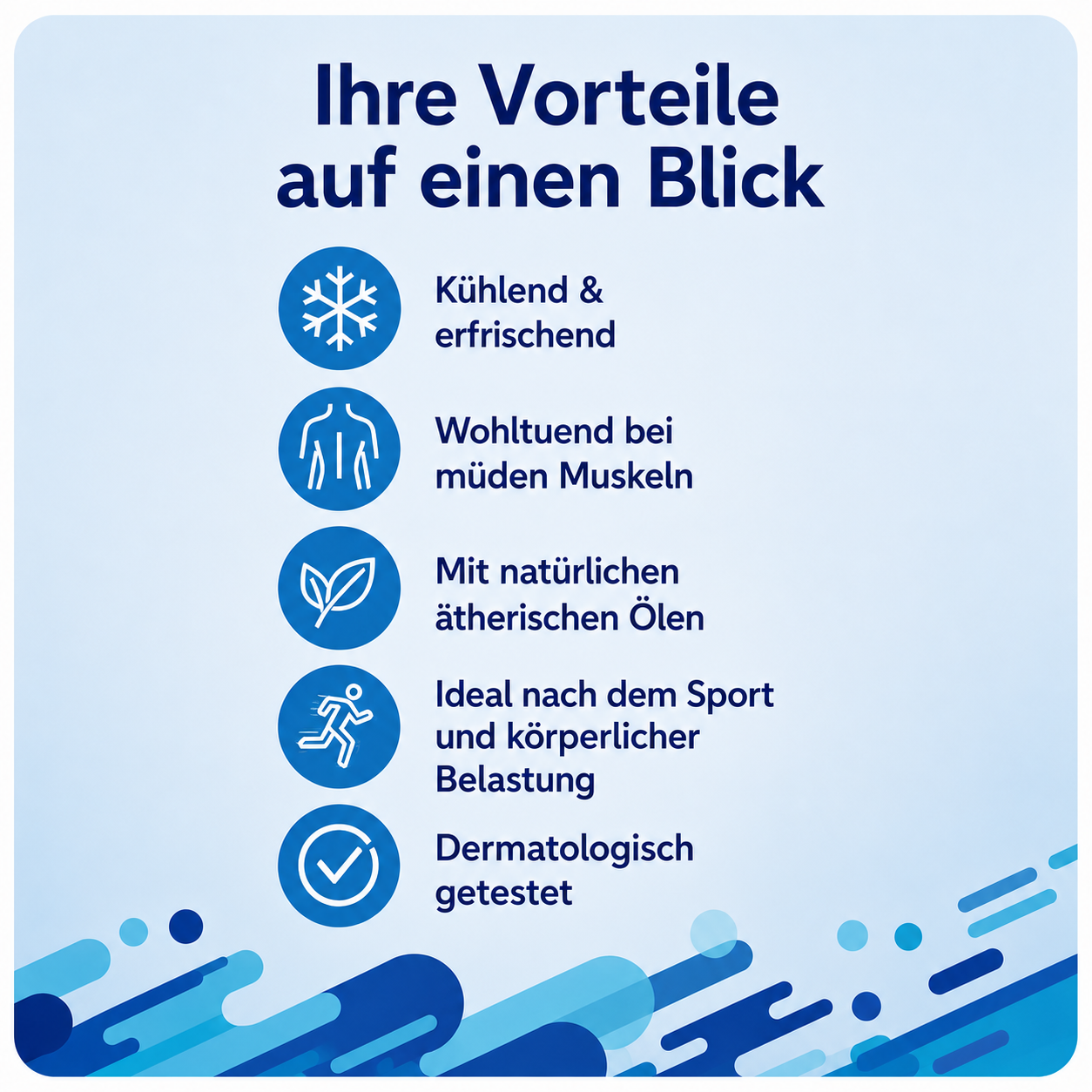 Sport Fluid kühlend