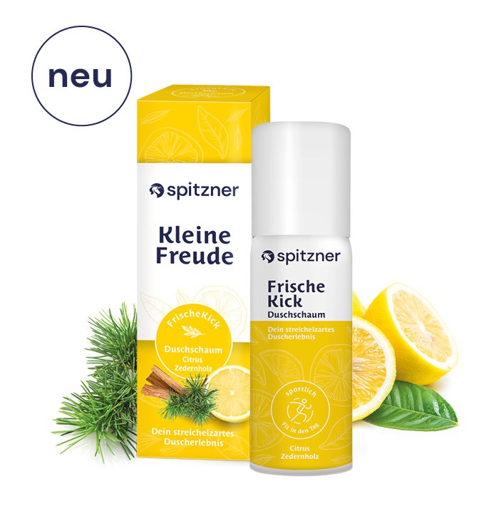 Geschenk-Verpackung Duschschaum FrischeKick