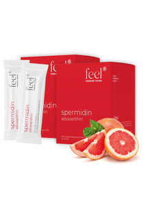 2 x feel FOREVER YOUNG Spermidin & Astaxanthin
